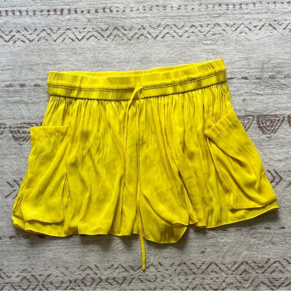 Ramy Brook Vibrant Yellow Women's Cargo Shorts